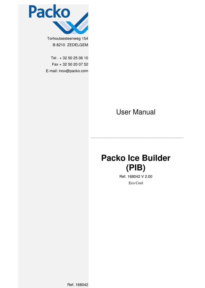 Packo Eco Cool Ice Builder user manual