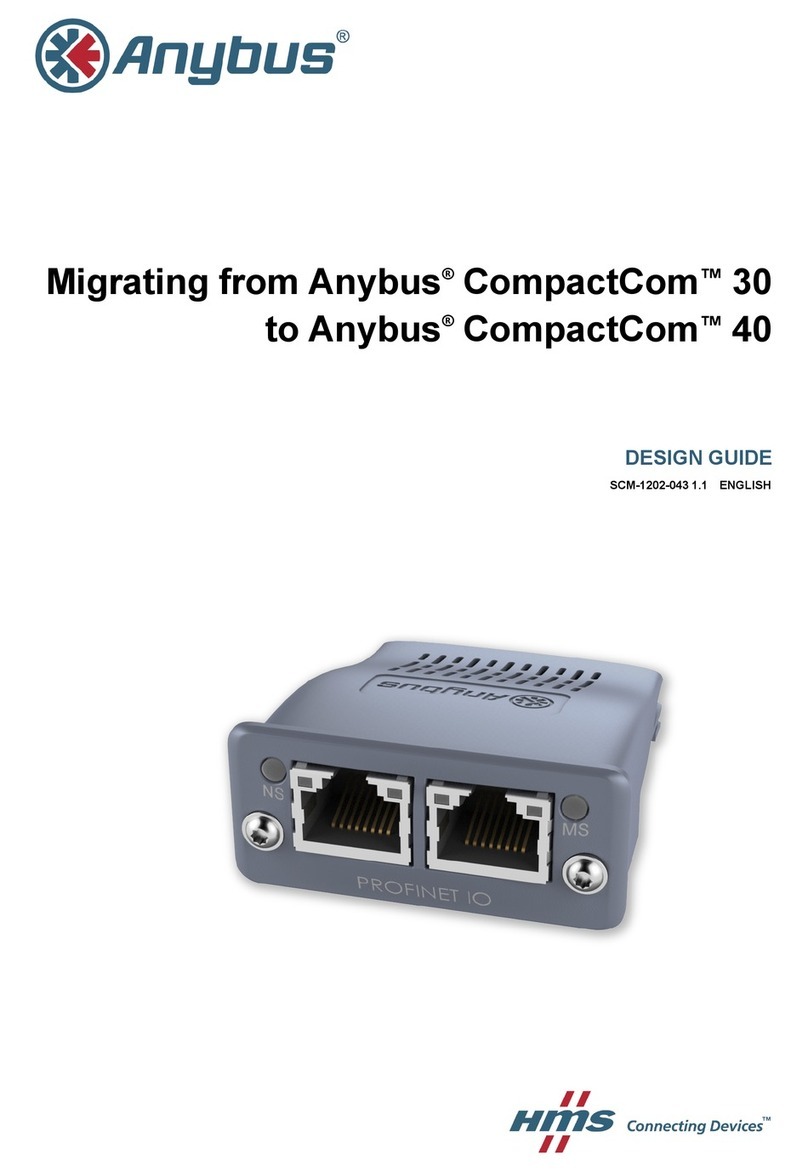 HMS Anybus CompactCom 30 Design guide