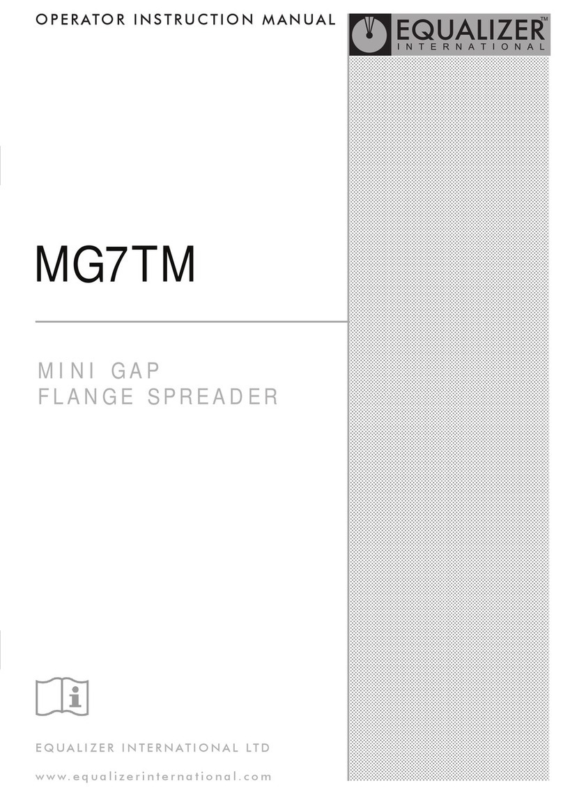Equalizer MG7TM Operator's instruction manual