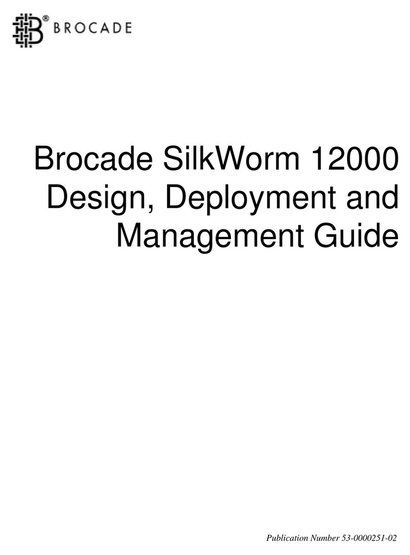 Brocade Communications Systems SilkWorm 12000 Design, Deployment and Management Guide
