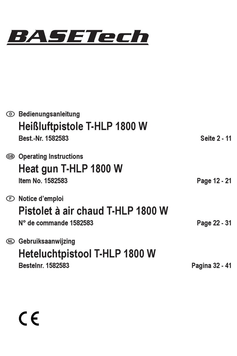 BASETech T-HLP 1582583 User manual