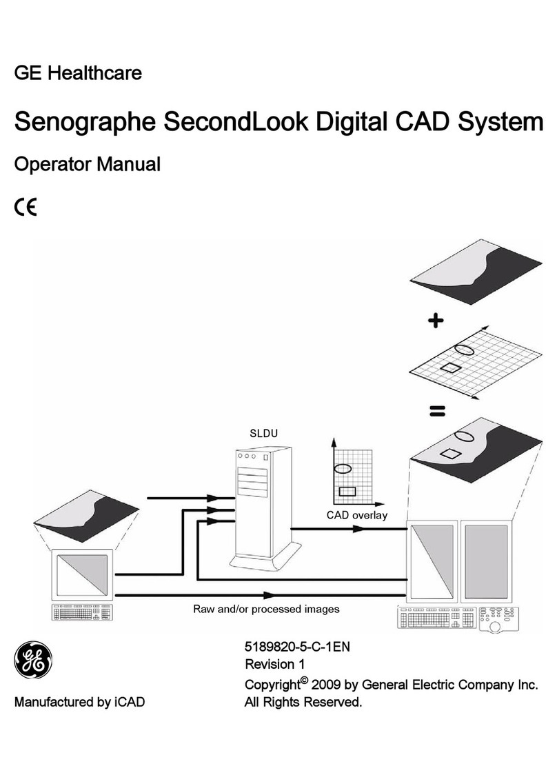 GE Senographe SecondLook User manual