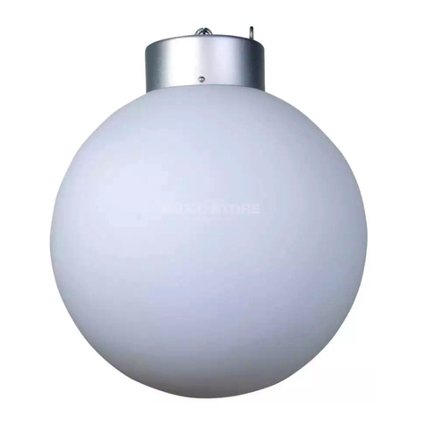 Varytec LED Ball RGBW 50cm 4x8W DMX user manual