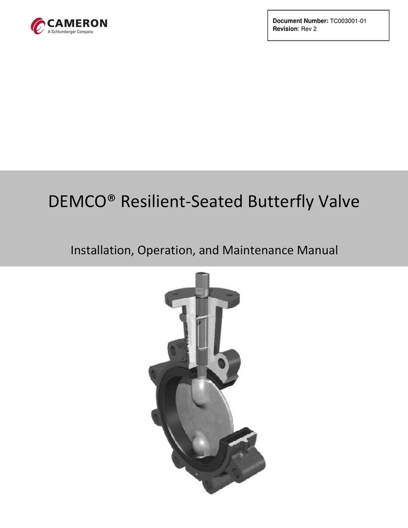 Cameron Demco Instruction manual