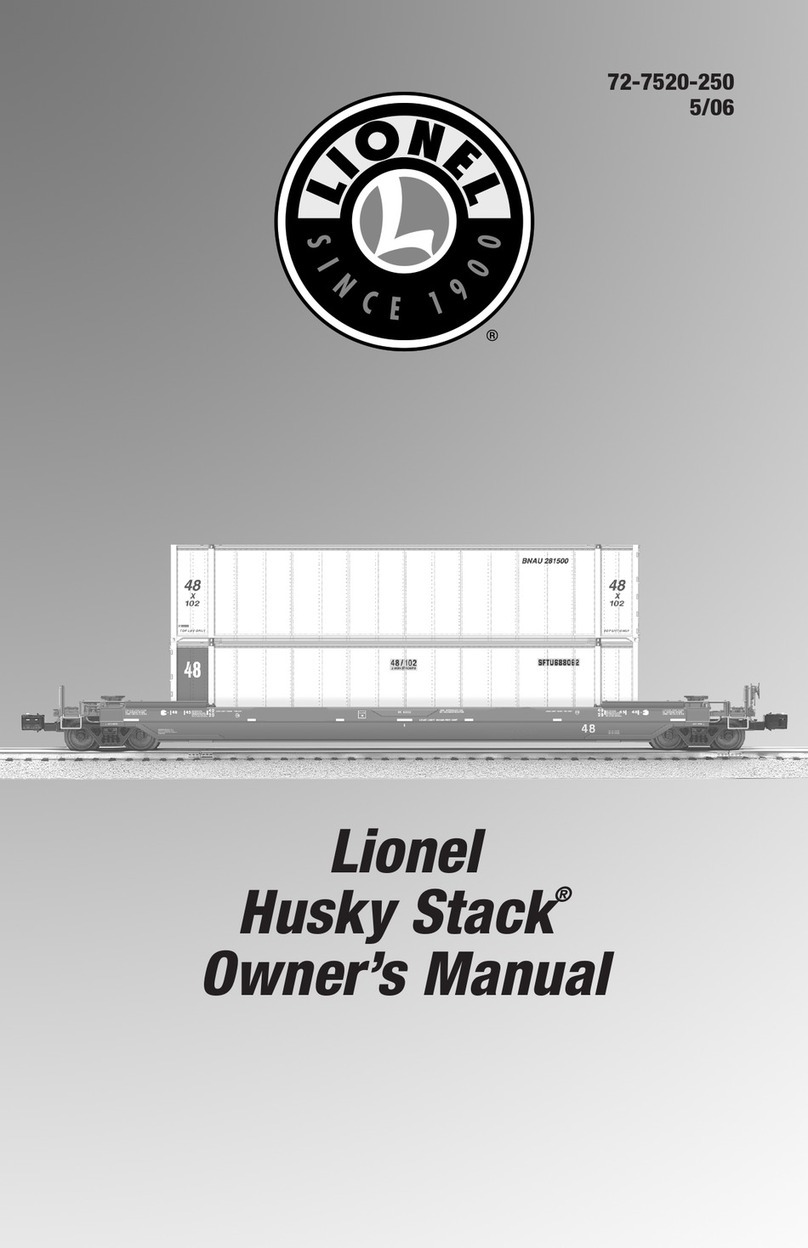 Lionel Husky Stack owner's manual