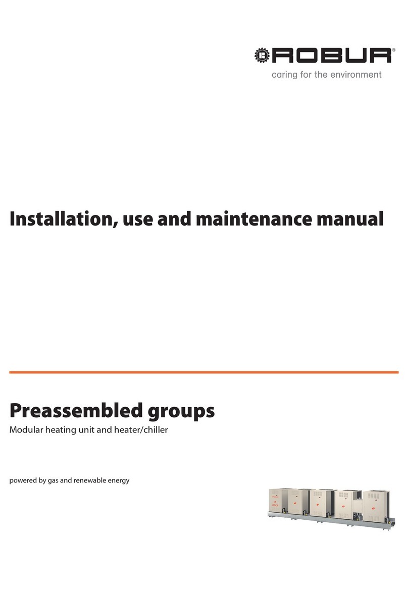 Robur GAHP Series User manual