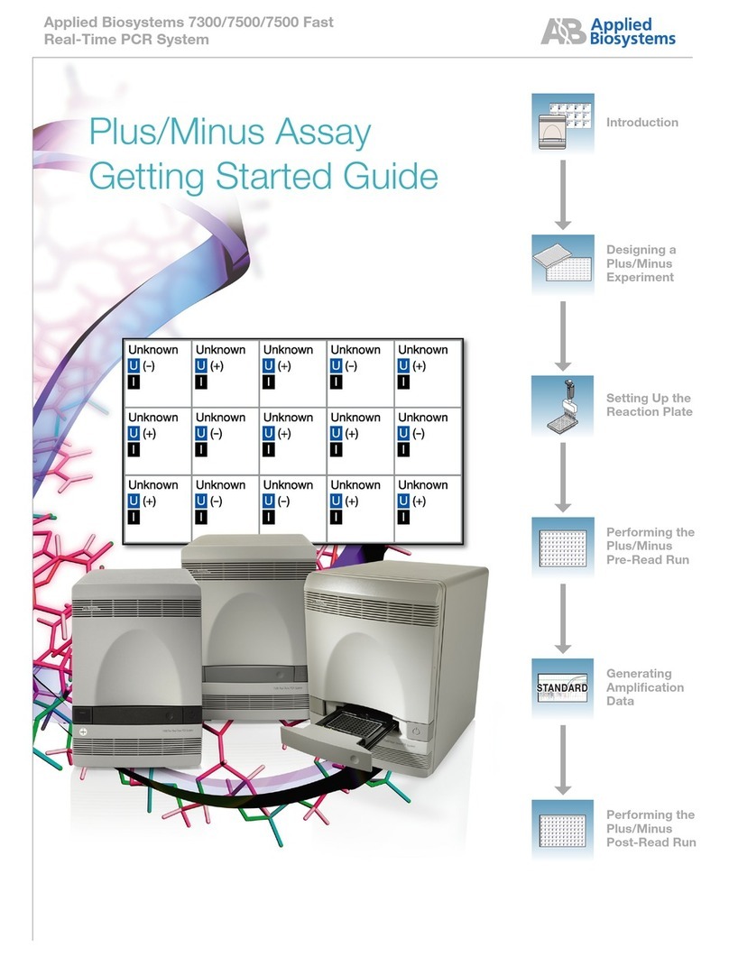 Applied Biosystems 7300 Getting started guide
