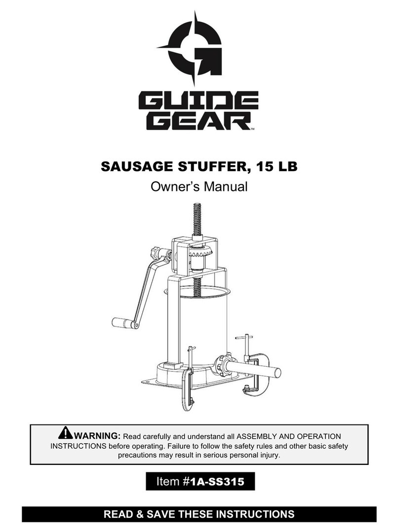 Guide Gear 1A-SS315 owner's manual