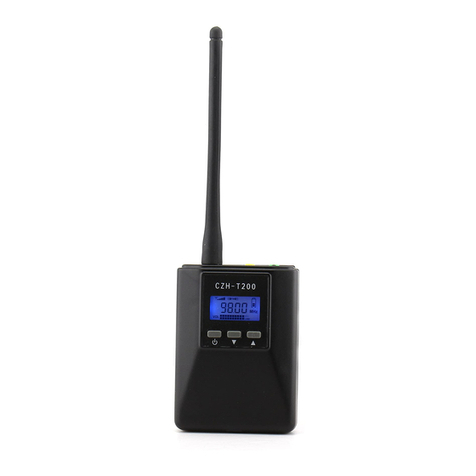 FMUser CZH-T200 User manual FMUser CZH-T200 User manual