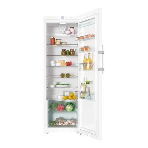 Miele K 28202 D ws Operating and installation instructions