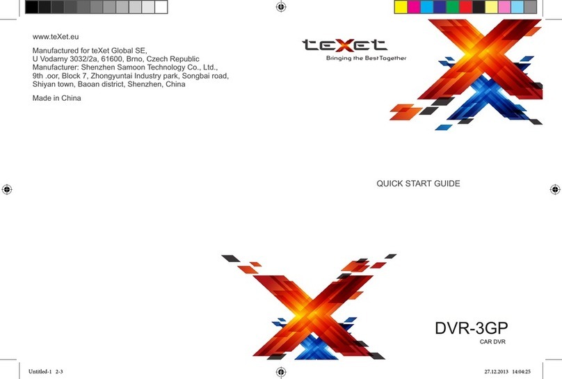 texet DVR-3GP quick start guide