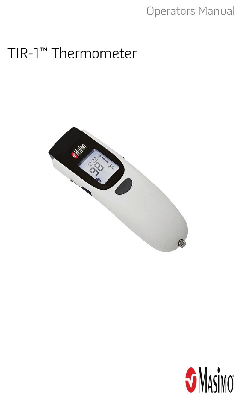 Masimo TIR-1 User manual