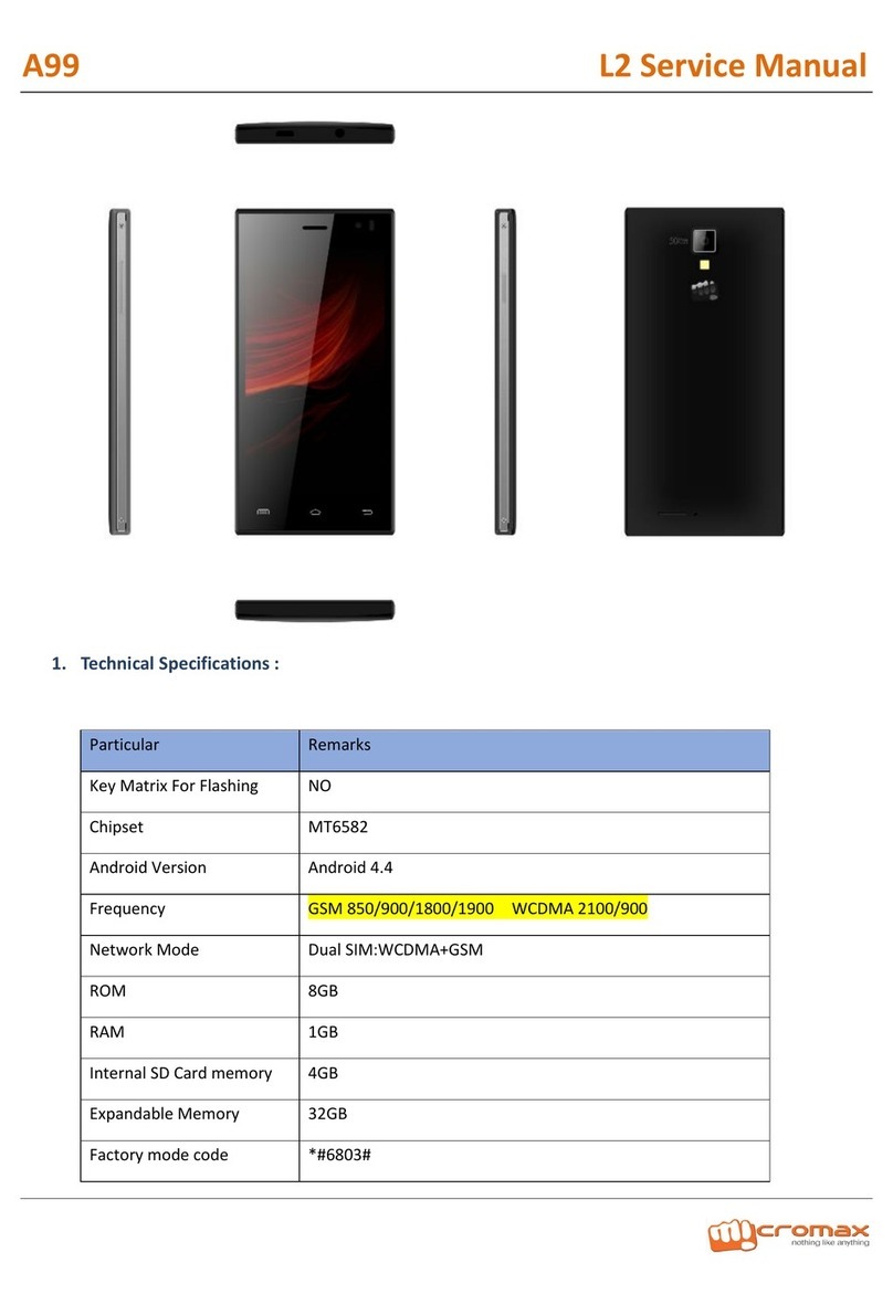 Micromax A99 User manual