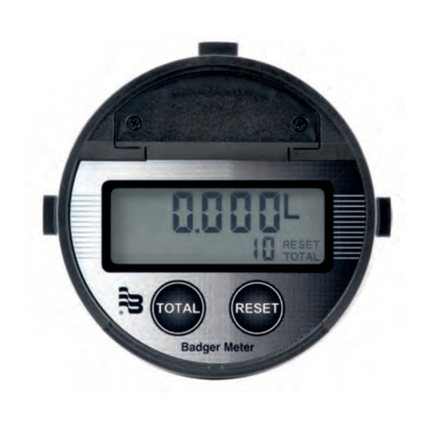 Badger Meter Register ILR 750 Owner's manual