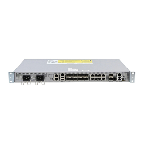 Cisco ASR-920-12CZ-A Manual Cisco ASR-920-12CZ-A Manual