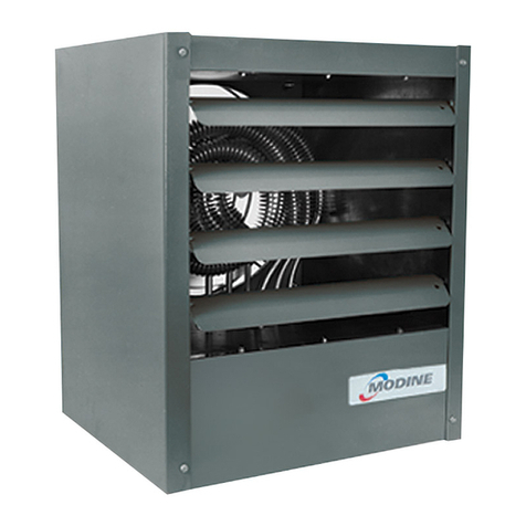 Modine Manufacturing VE Series Wiring diagram
