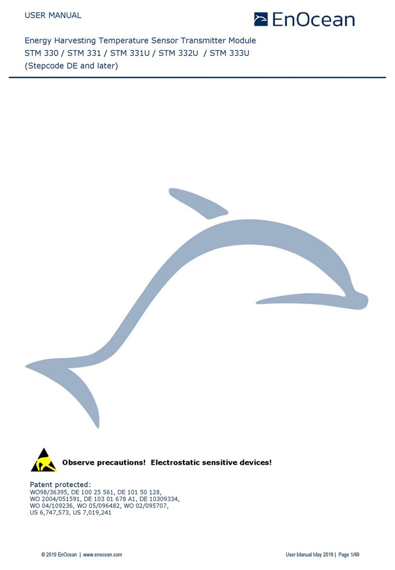 EnOcean STM 332U user manual