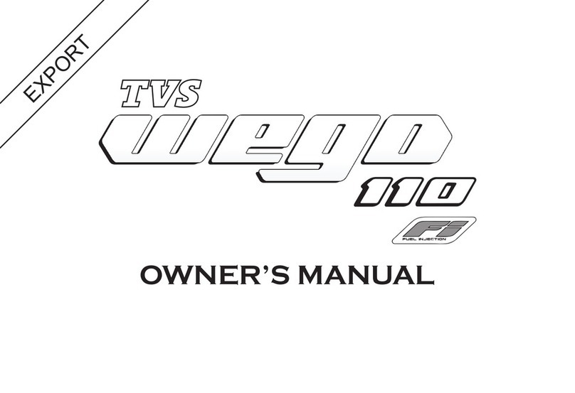 TVS WEGO 110 Fi owner's manual