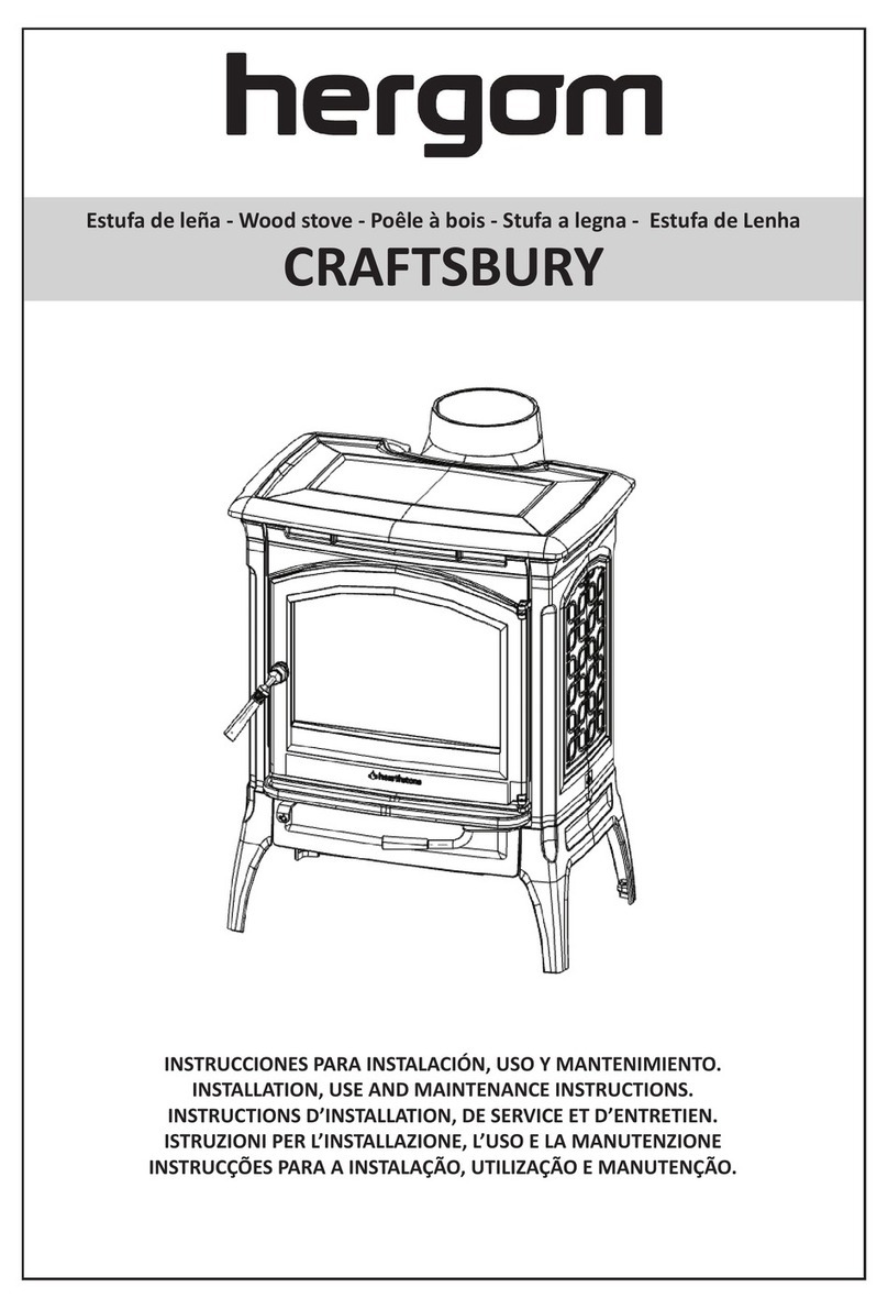 hergom CRAFTSBURY Installation, use and maintenance instructions