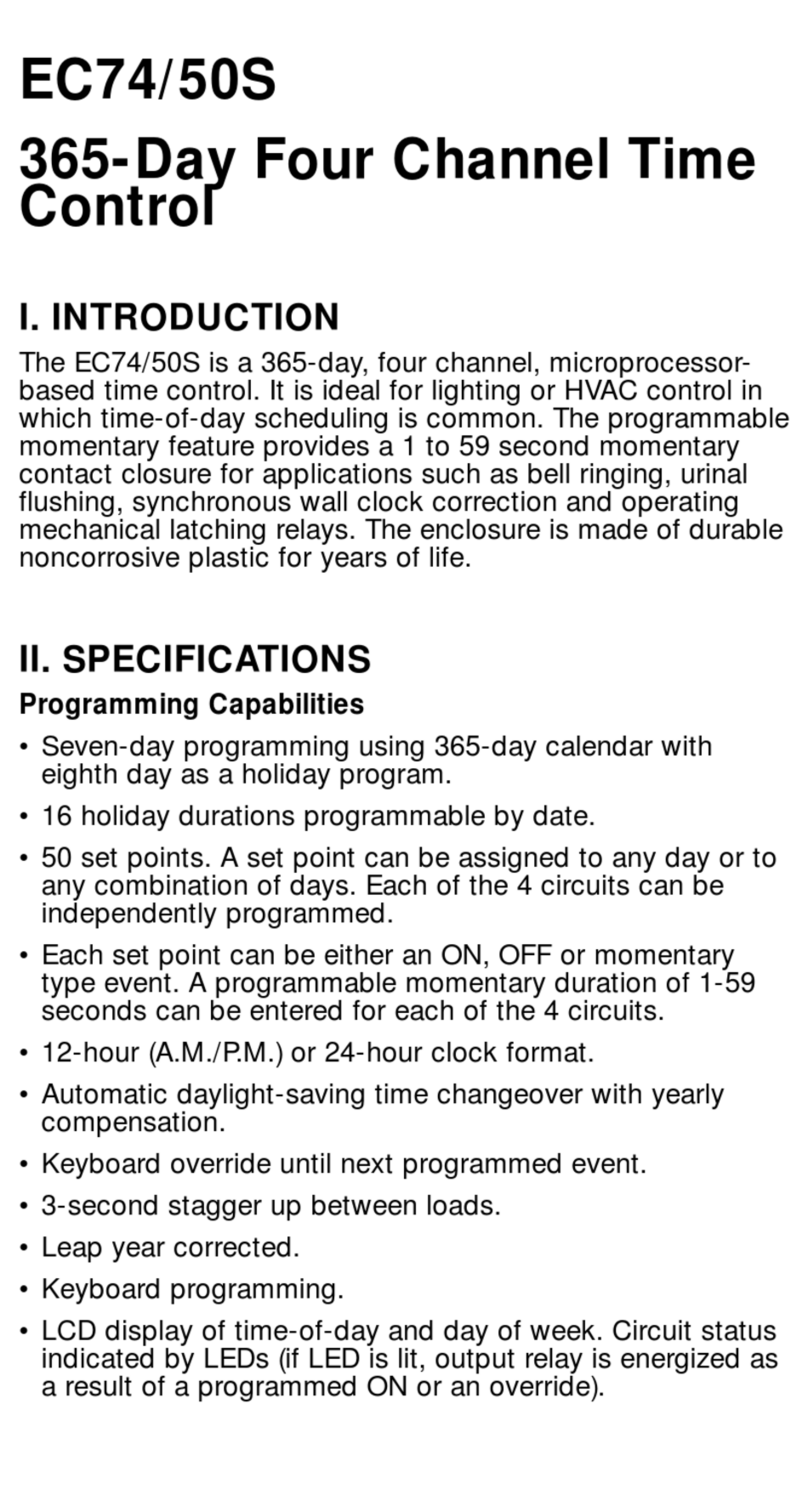 Maple Chase EC74/50S manual