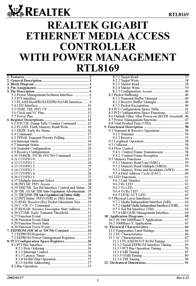 Realtek RTL8169 manual