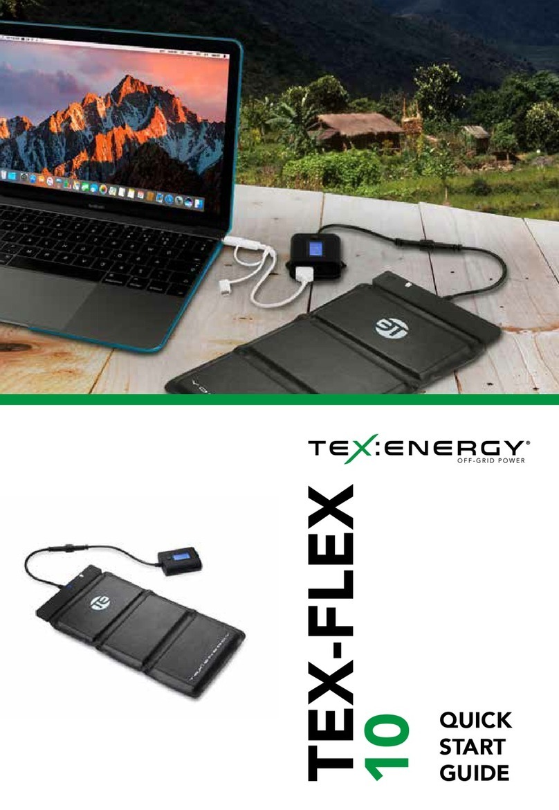 Tex Energy Tex-Flex 10 quick start guide Tex Energy Tex-Flex 10 quick start guide