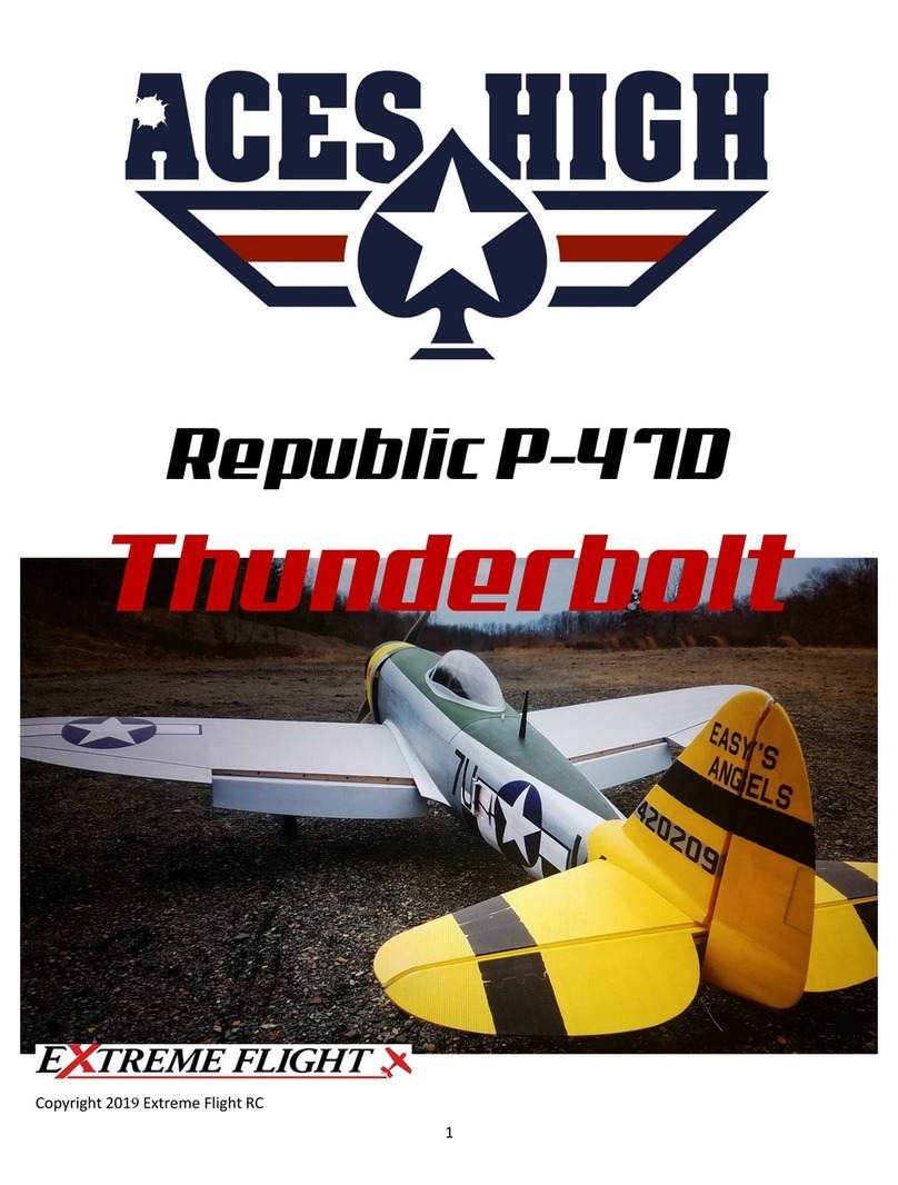 Extreme Flight RC Aces High Republic P-47D Thunderbolt instruction manual Extreme Flight RC Aces High Republic P-47D Thunderbolt instruction manual