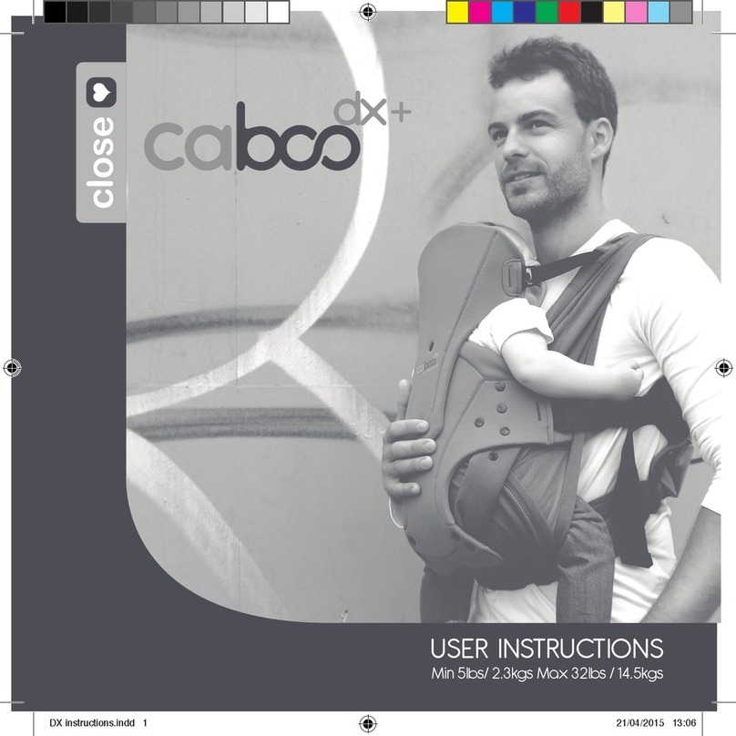 Close Parent Caboo dx+ User instructions