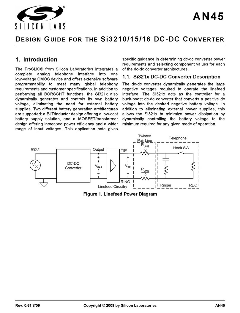 Silicon Laboratories Si3210 Guide