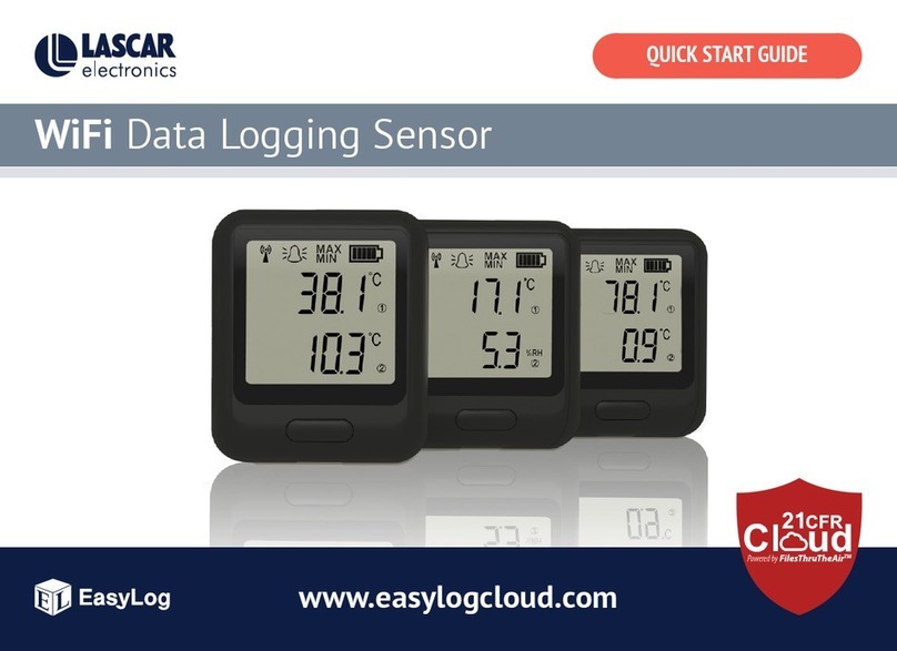 Lascar EasyLog Series quick start guide