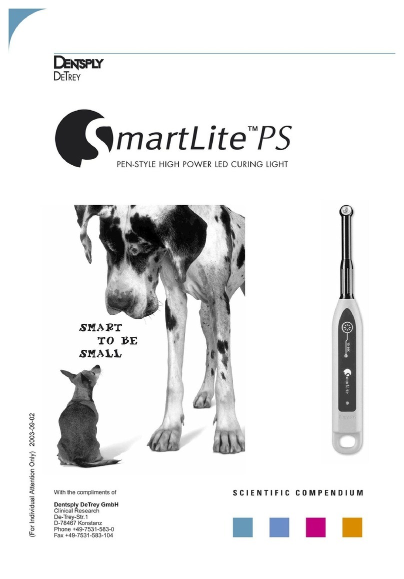 DENTSPLY DeTrey SmartLite PS User manual DENTSPLY DeTrey SmartLite PS User manual