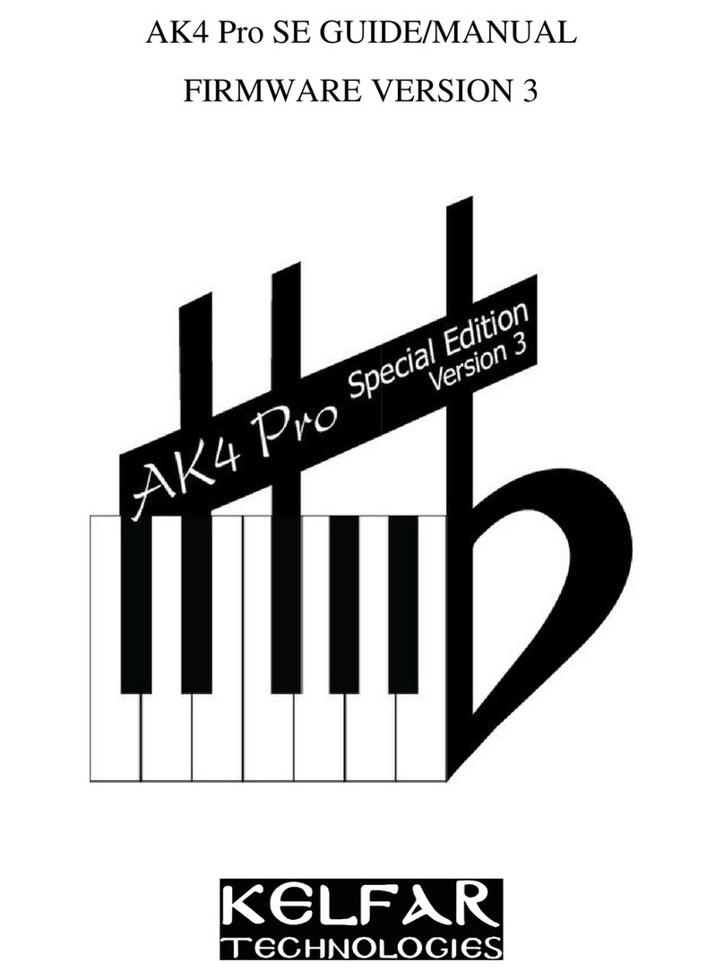Kelfar Technologies AK4 Pro SE Guide manual