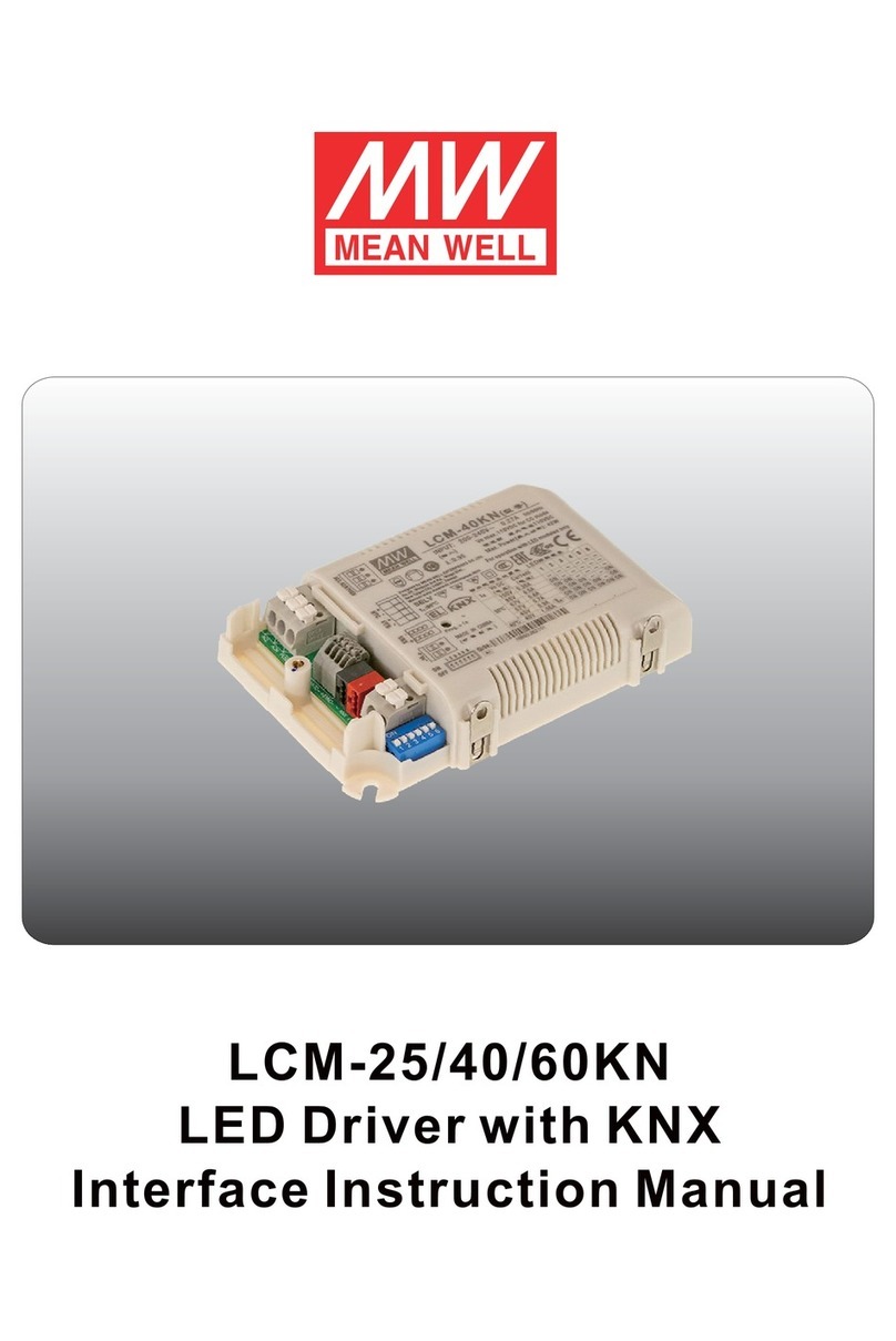 Meanwell LCM-25KN instruction manual