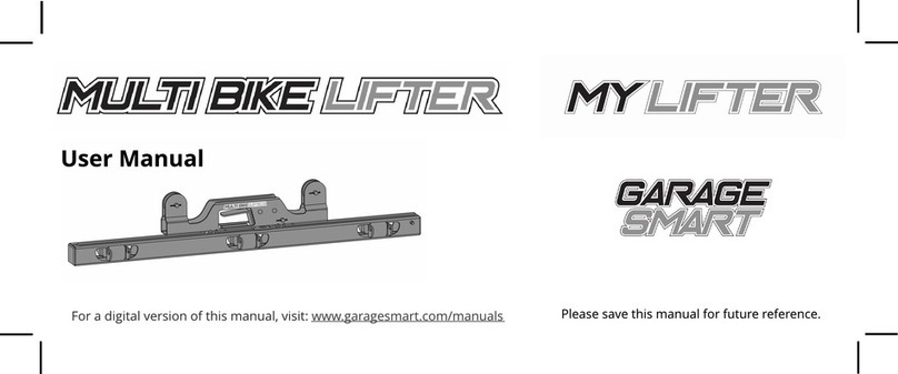 Garage Smart Multi Bike Lifter user manual