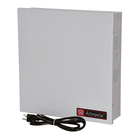 Altronix ALTV2432UL Series User manual