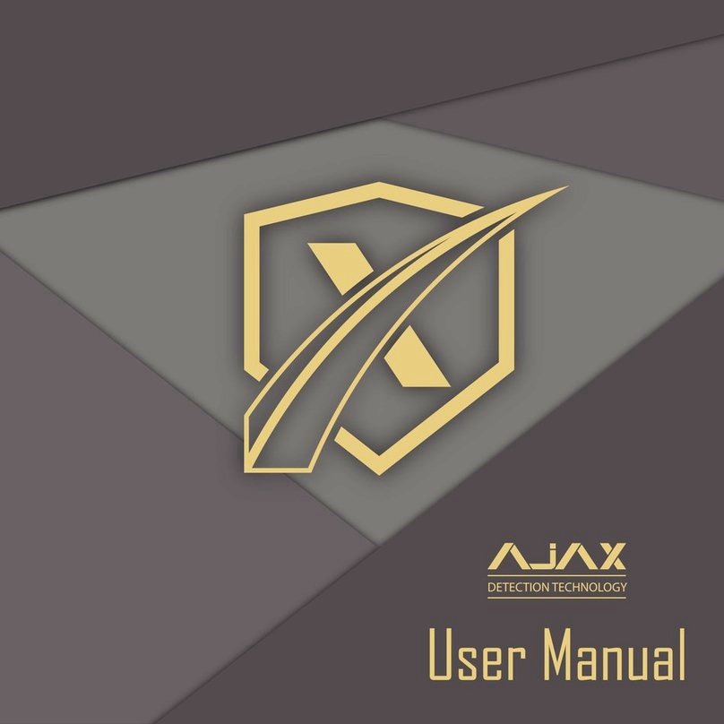 AJAX Alpha user manual
