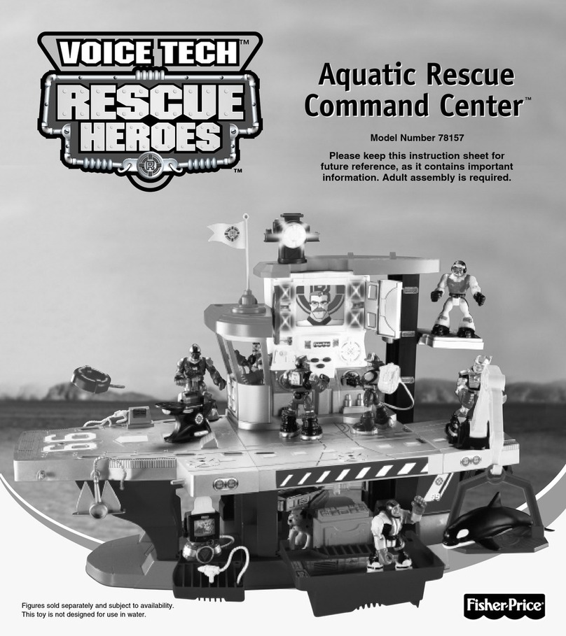 Fisher-Price Voice Tech Rescue Heroes Aquatic Rescue Command Center... manual Fisher-Price Voice Tech Rescue Heroes Aquatic Rescue Command Center... manual