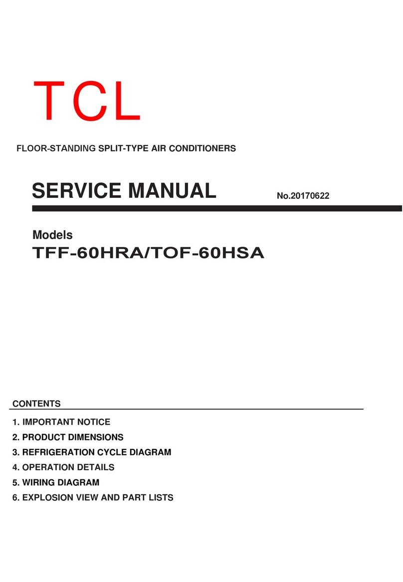 TCL TFF-60HRA User manual