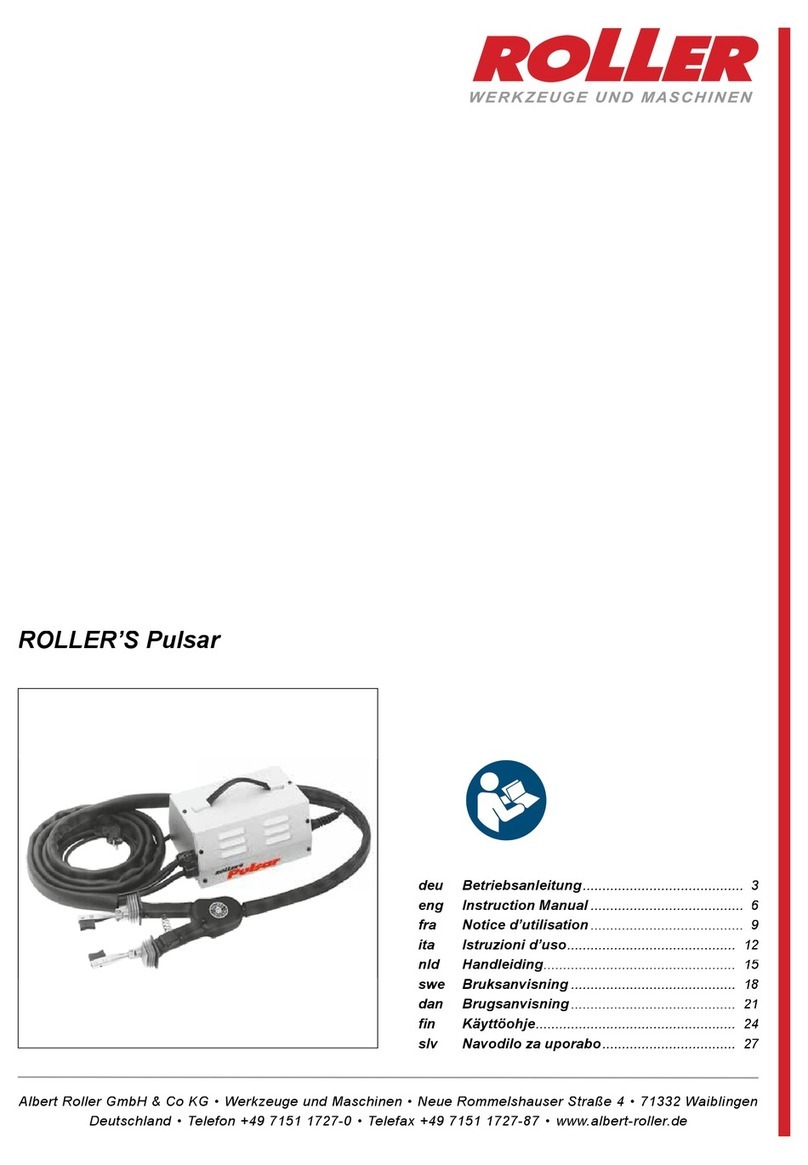 Roller Pulsar User manual