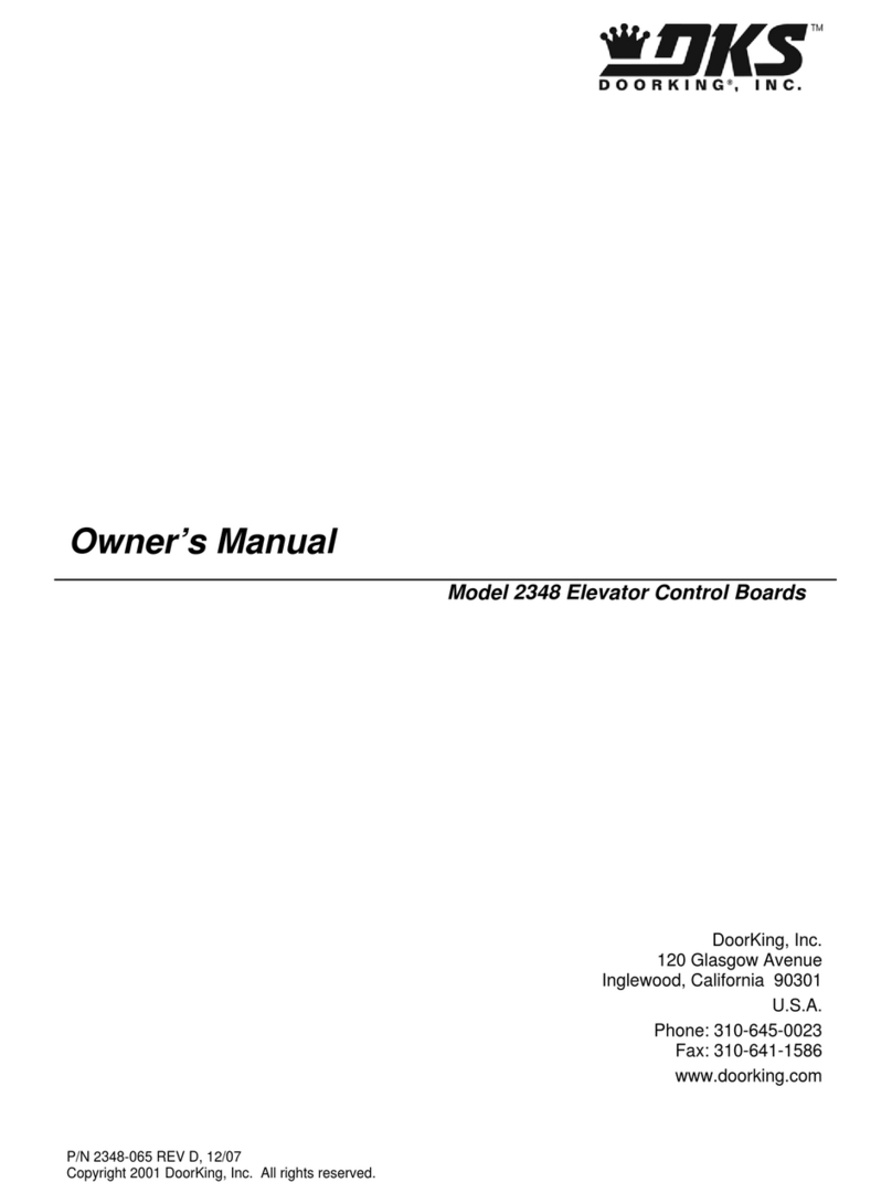 DoorKing 2348 owner's manual
