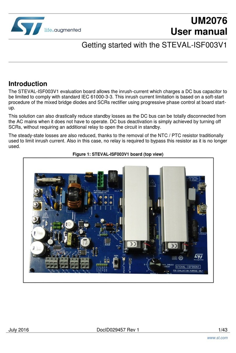 ST STEVAL-ISF003V1 User manual
