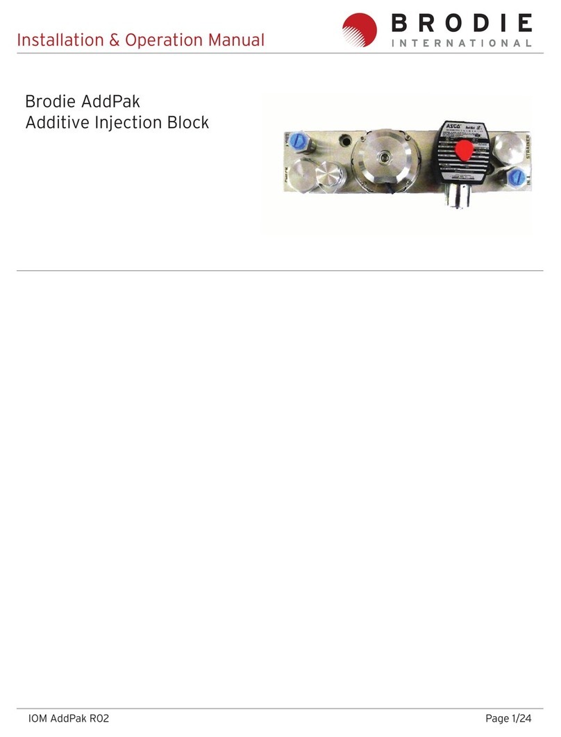 Brodie AddPak Installation & operation manual