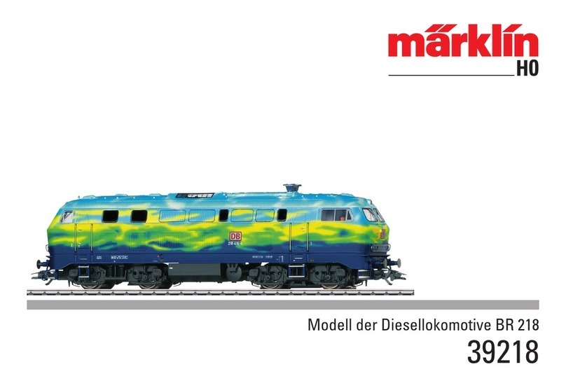 marklin BR 218 User manual marklin BR 218 User manual