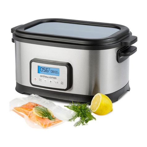 Andrew James Sous Vide manual