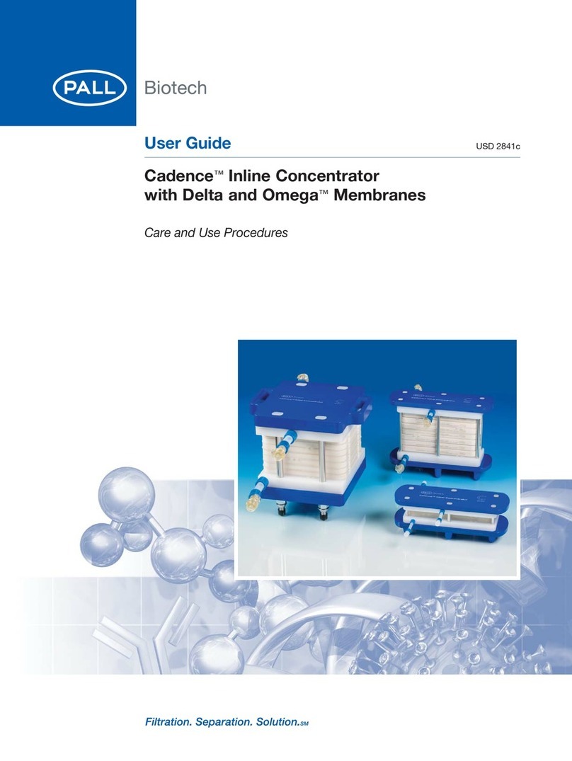 Pall Cadence ILC User manual