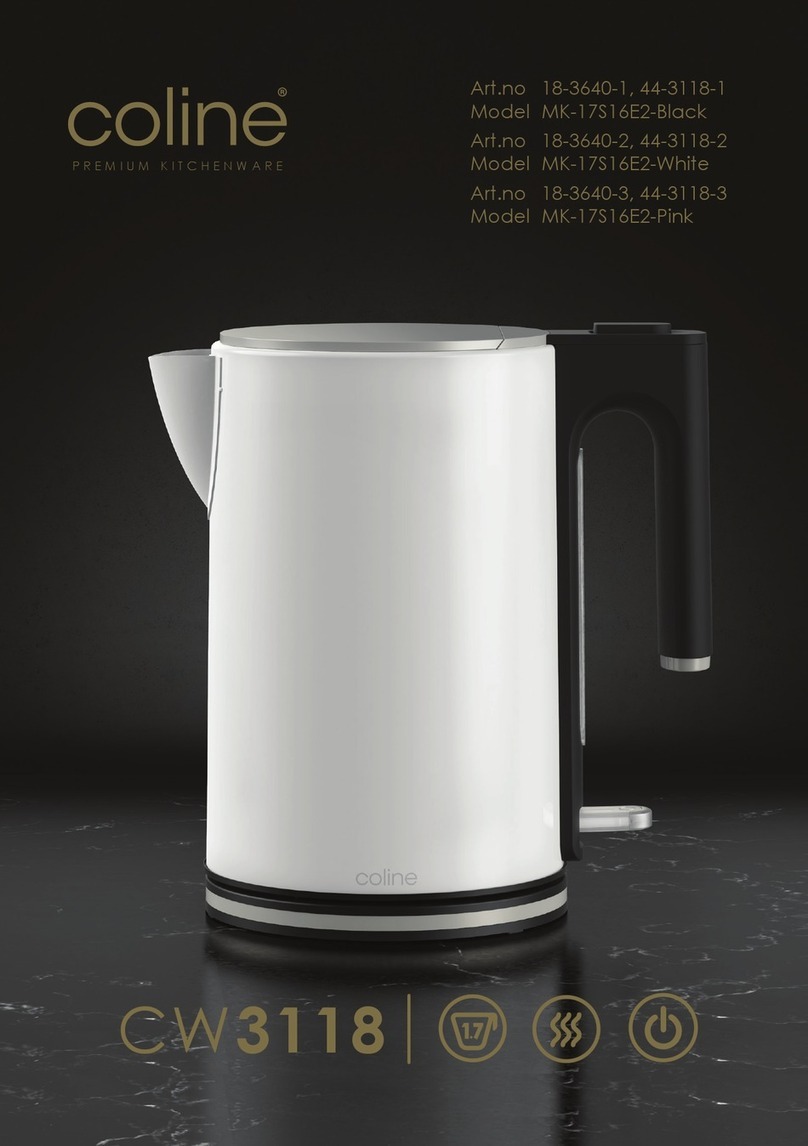 Clas Ohlson Coline MK-17S16E2-Black manual