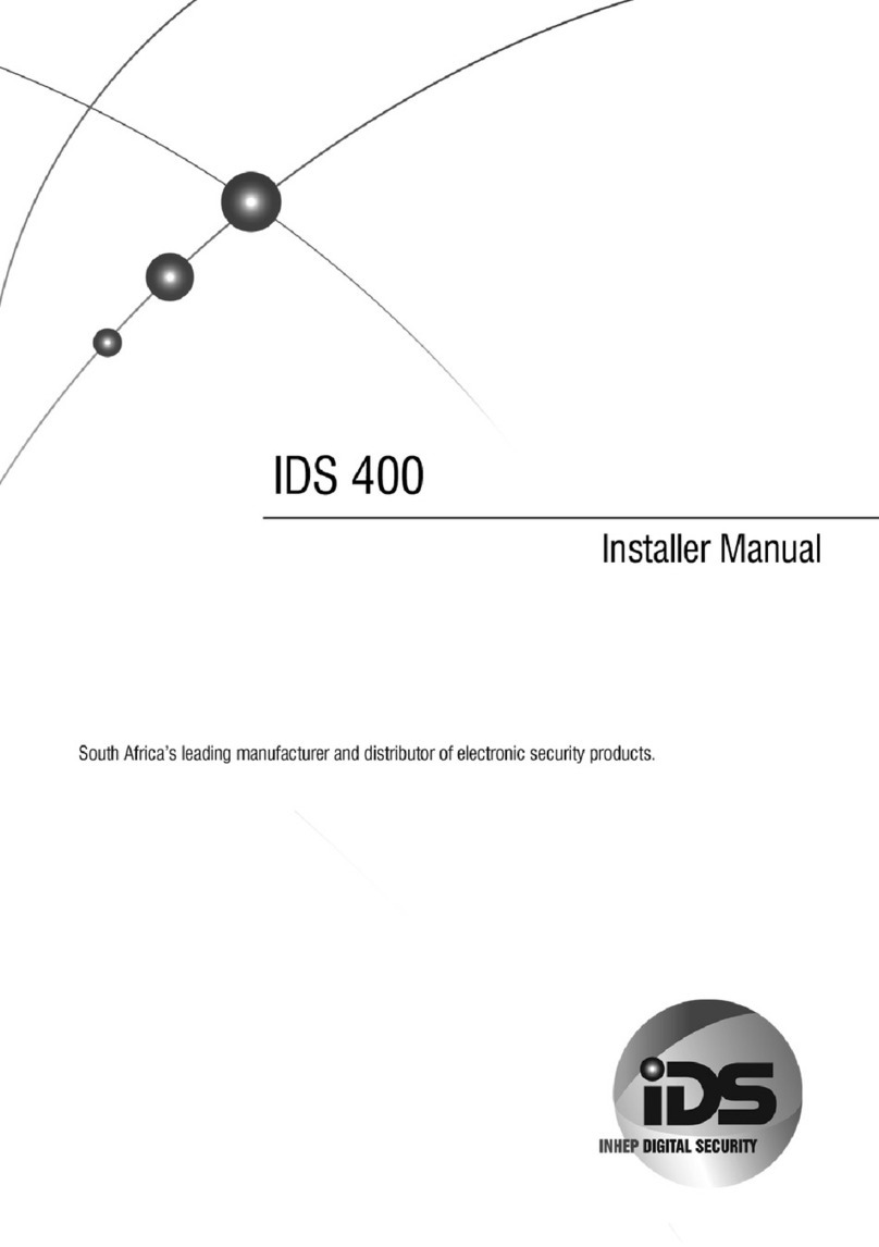 Inhep Digital Security IDS 400 User guide