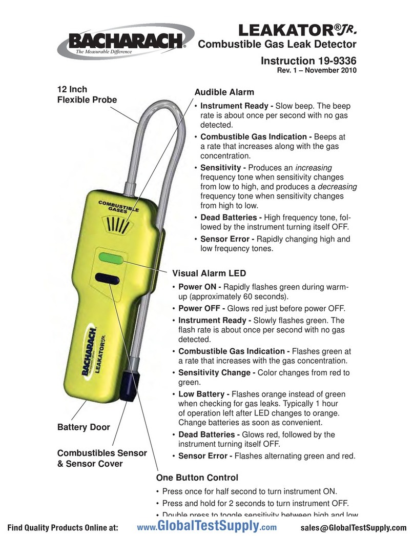 Bacharach Leakator Jr. Instruction