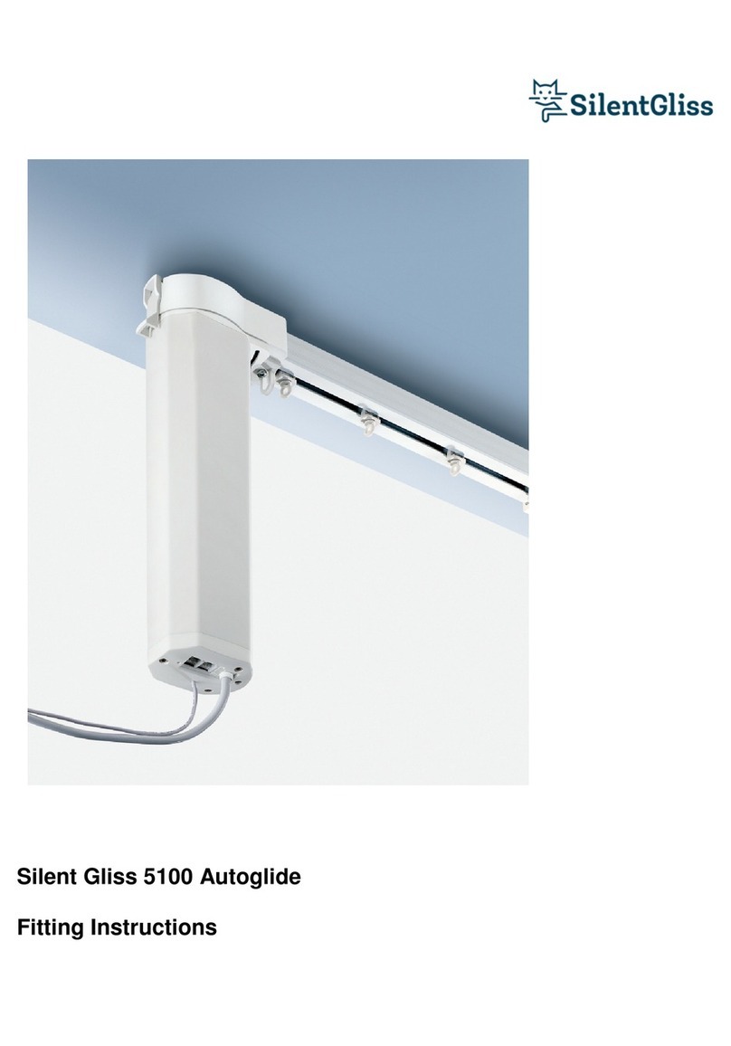 Silent Gliss 5100 Autoglide User manual Silent Gliss 5100 Autoglide User manual