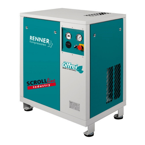 Renner Kompressoren Scroll Line Series operating manual